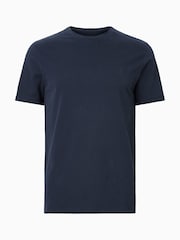AllSaints Navy Blue Brace Short Sleeve Crew T-Shirt - Image 5 of 5