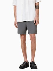 AllSaints Grey Haven Swim Shorts - Image 4 of 8
