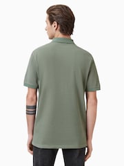 AllSaints Green Reform Shortsleeve Polo Shirt 2 Pack - Image 7 of 7