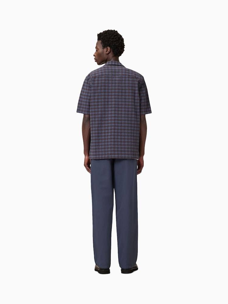 AllSaints Blue Hanbury Trousers - Image 2 of 8