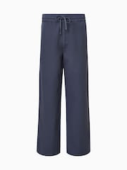 AllSaints Blue Hanbury Trousers - Image 8 of 8