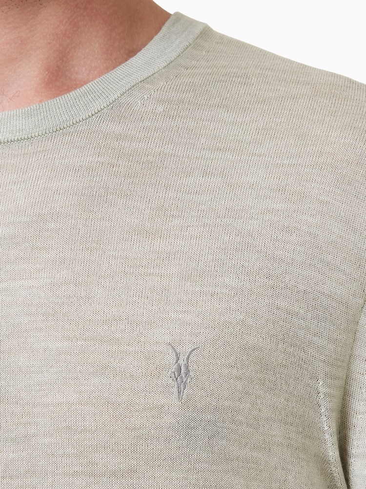 Slate Green - Джемпер Allsaints Mode Merino Crew - Image 5 of 8