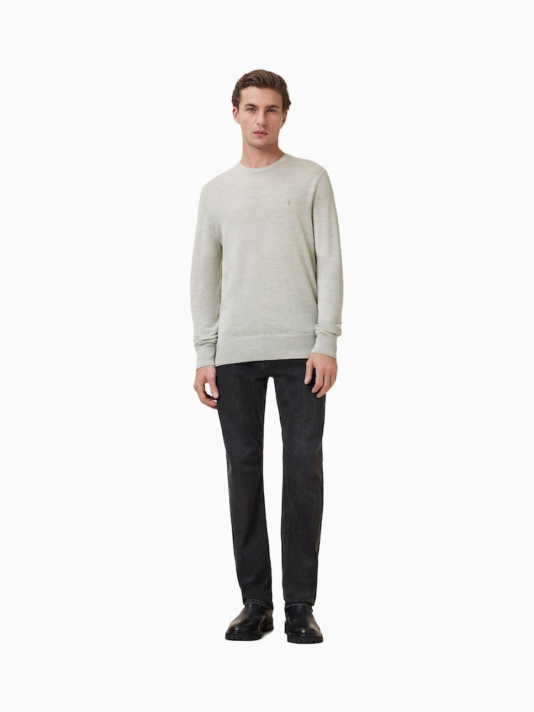 Slate Green - Джемпер Allsaints Mode Merino Crew - Image 6 of 8