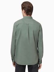 AllSaints Green Hawthorne Long Sleeve Shirt - Image 5 of 6