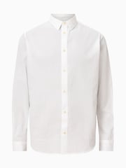 AllSaints White Cassis Long Sleeve 100% Organic Cotton Shirt - Image 7 of 7