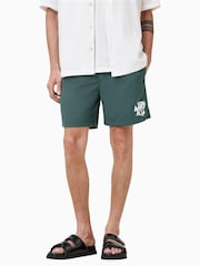 Зеленый - AllSaints Orlando Swim Shorts - Image 2 of 9