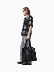 AllSaints Black Gnar Short Sleeve Shirt - Image 2 of 8