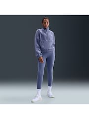 Nike World Indigo Blue One Half Zip Polar Fleece - Image 1 of 5