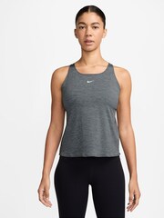 Nike Smoke Grey Pro Dri-FIT Tank Vest Top - Image 1 of 3
