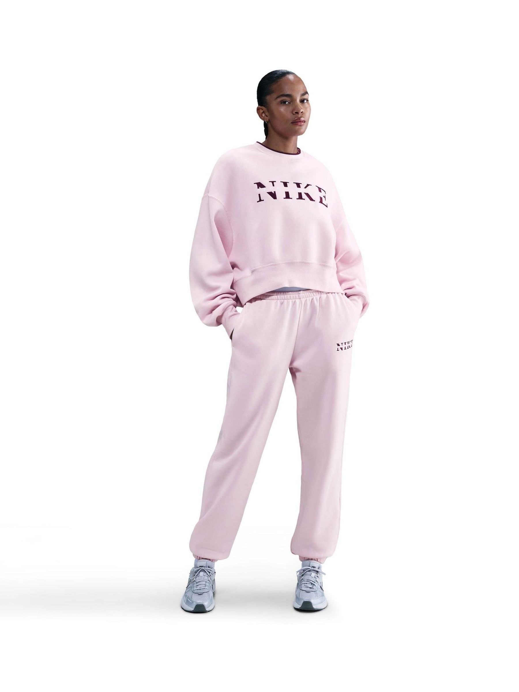womens nike pink joggers