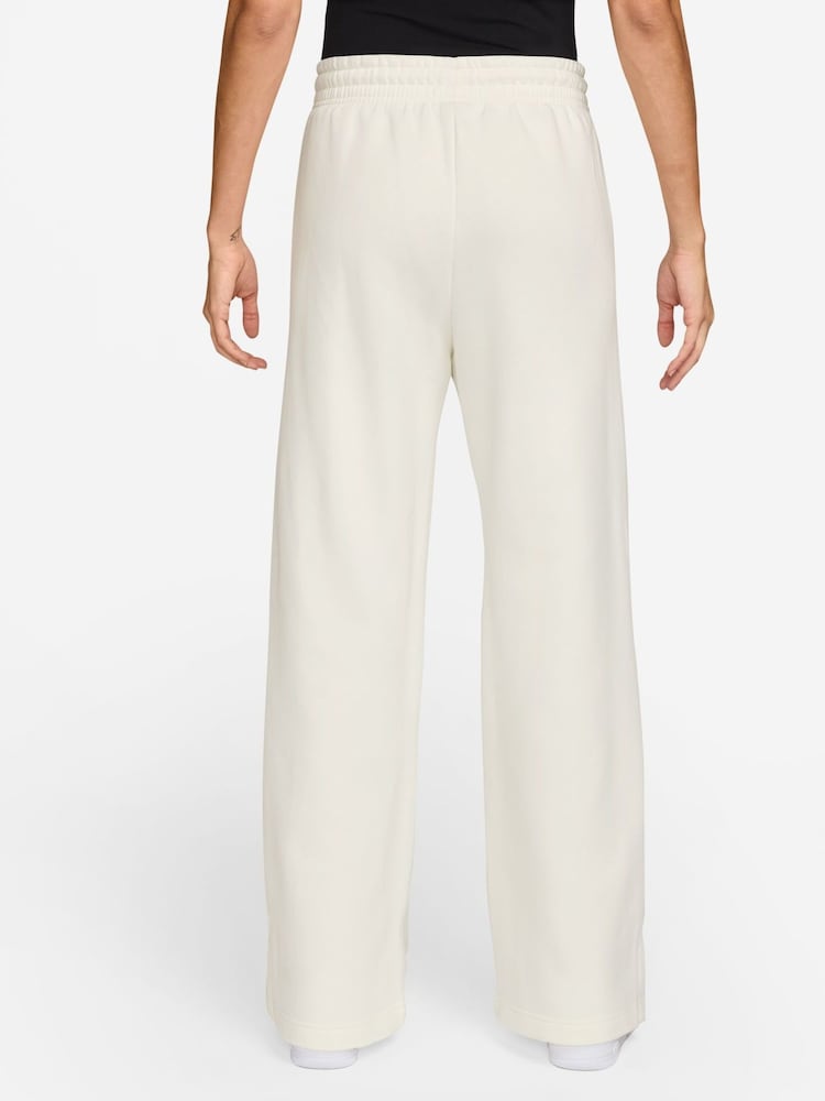Nike White Sportswear Phoenix Fleece High Waisted Joggers - Image 2 of 3