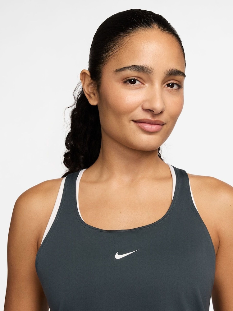 Nike Dark Seaweed Green Pro Dri-FIT Tank Vest Top - Image 3 of 3