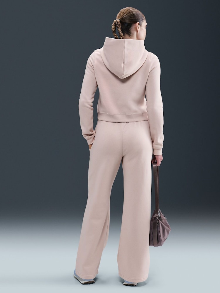 Nike Pink Silt Sportswear Phoenix Fleece Straight Leg Joggers - Image 5 of 5