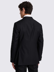 MOSS Black Italian Tailored Fit Twill Jacket - Image 2 of 5