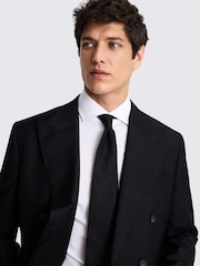 MOSS Black Italian Tailored Fit Twill Jacket - Image 4 of 5