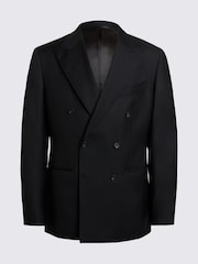 MOSS Black Italian Tailored Fit Twill Jacket - Image 5 of 5