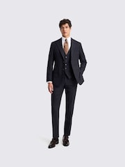 MOSS Blue Italian Tailored Fit Stripe Jacket - Image 3 of 5
