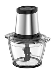 Daewoo White 500W Mini Chopper With 1L Glass Bowl - Image 2 of 3