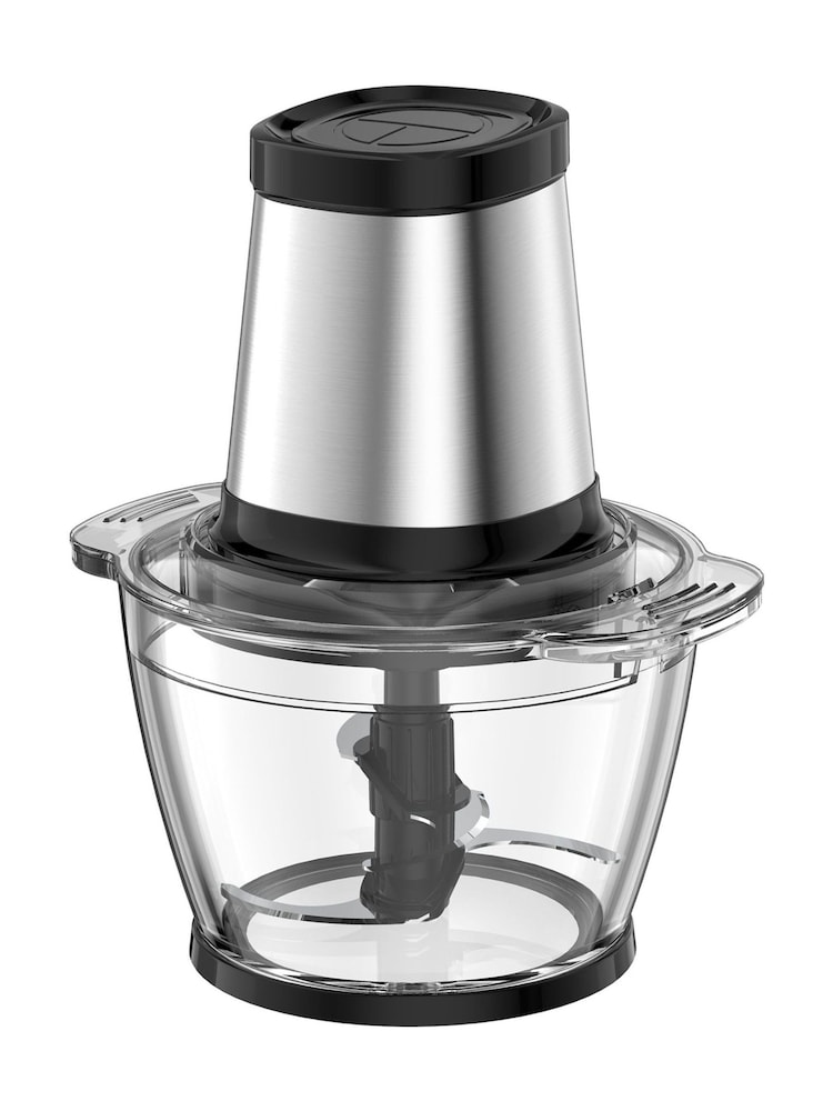 Daewoo White 500W Mini Chopper With 1L Glass Bowl - Image 2 of 3