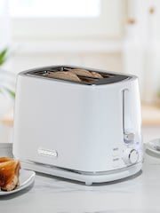 Daewoo White Stirling 2 Slice Toaster - Image 1 of 4