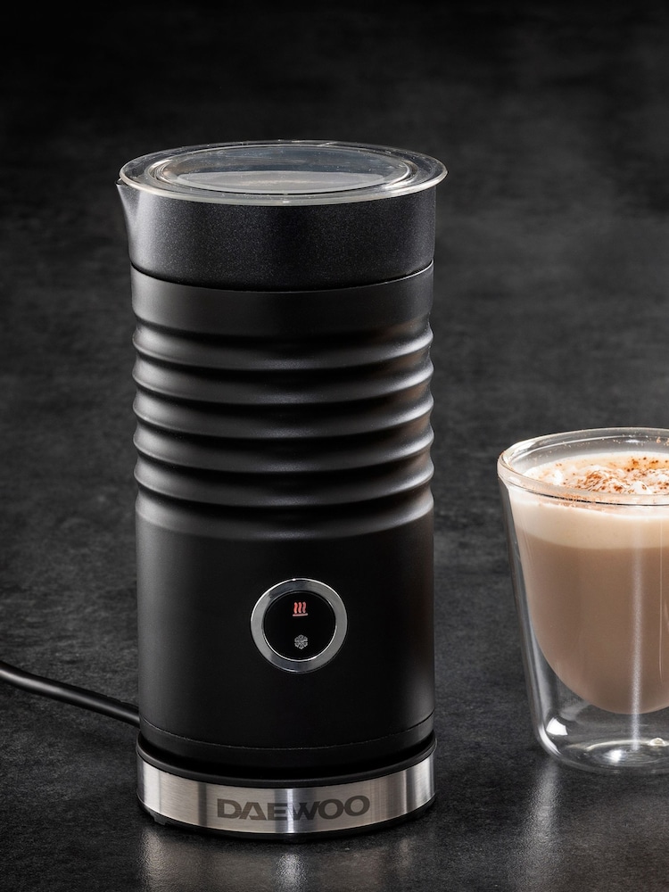 Daewoo Black 200ml Electric Milk Frother - Image 1 of 4
