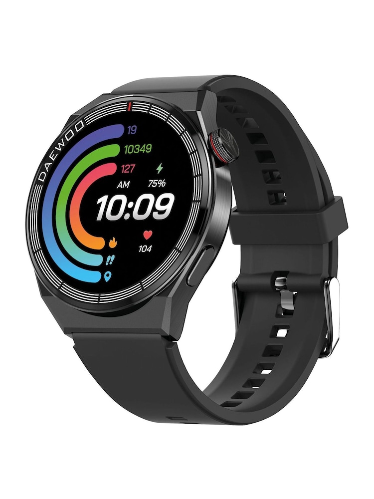 Daewoo Black Cnx+ Smartwatch With Voice Call Function - Image 1 of 4