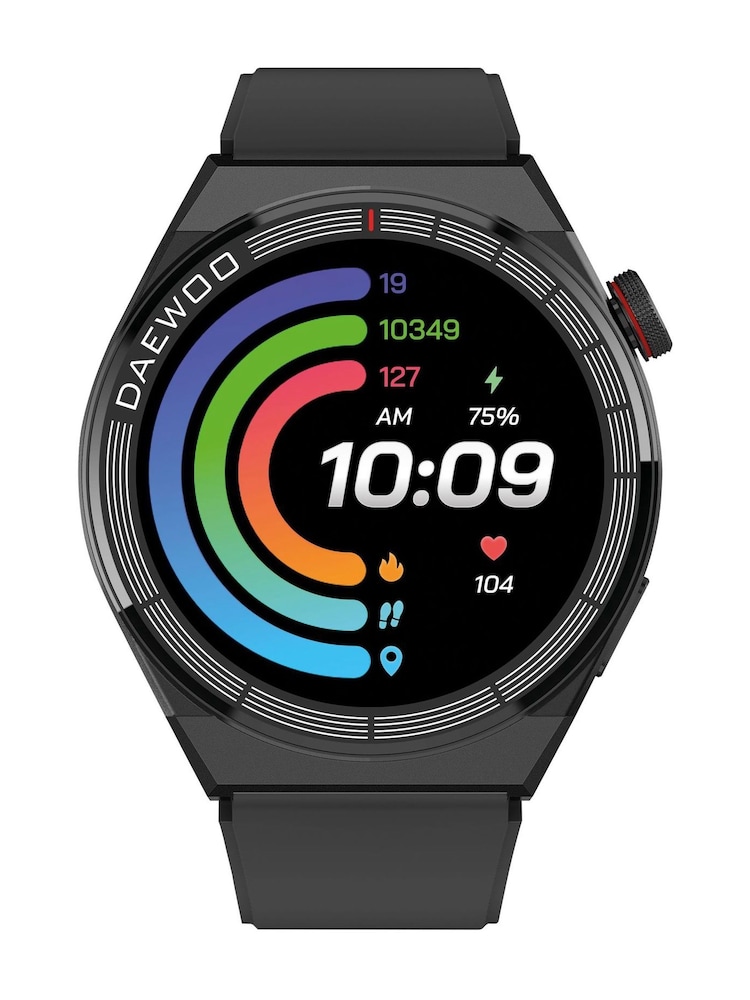 Daewoo Black Cnx+ Smartwatch With Voice Call Function - Image 2 of 4