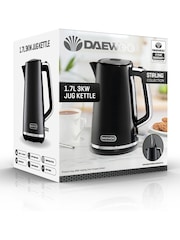 Daewoo Black Stirling 1.7L 3Kw Jug Kettle - Image 4 of 4
