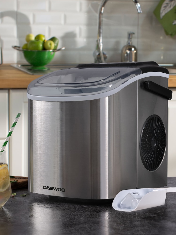 Daewoo Silver 12KG Ice Maker - Image 1 of 5