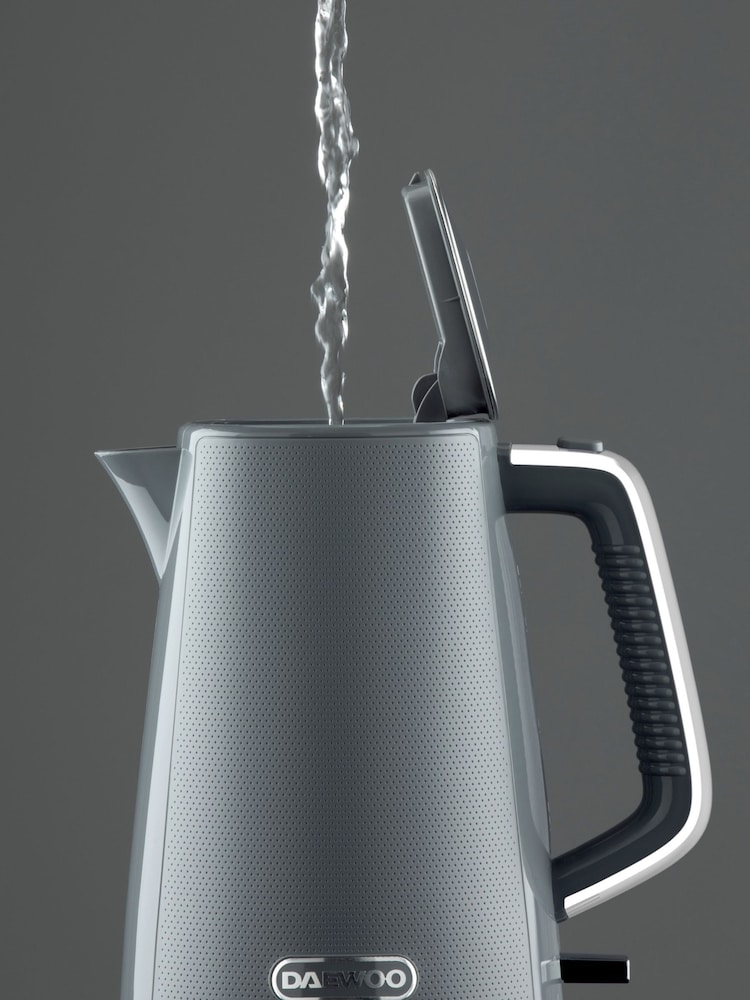 Daewoo Grey Stirling 1.7L 3Kw Jug Kettle - Image 2 of 4