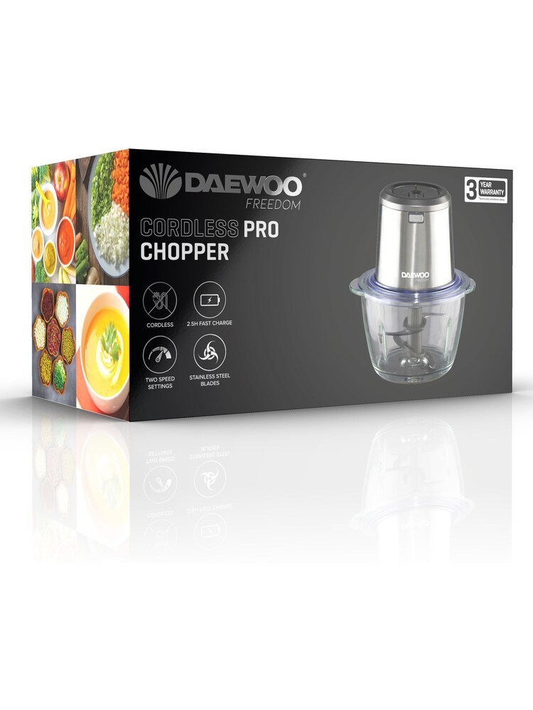 Daewoo Black Cordless Pro Chopper - Image 5 of 5