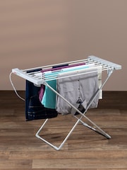 Daewoo Grey Heated Clothes Airer - Image 1 of 3
