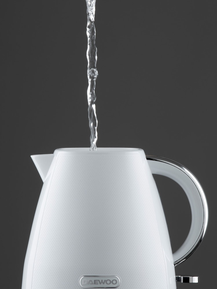 Daewoo White Stirling 1.7L 3Kw Pyramid Kettle - Image 2 of 4