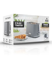 Daewoo Grey Stirling 2 Slice Toaster - Image 4 of 4