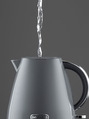 Daewoo Grey Stirling 1.7L 3Kw Pyramid Kettle - Image 2 of 4