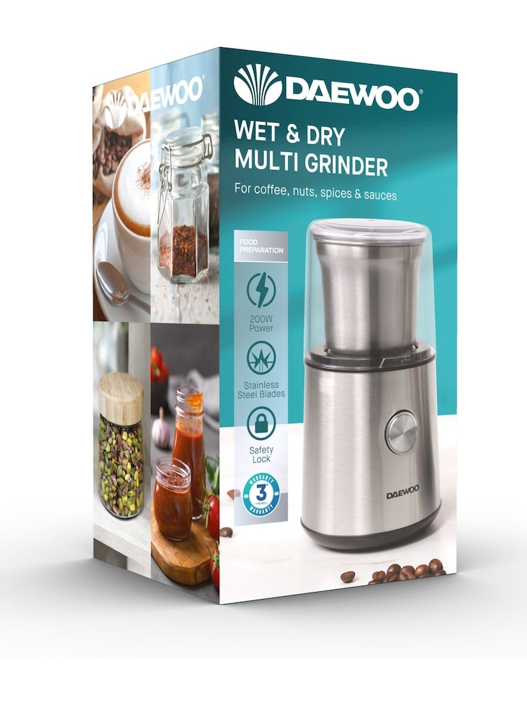 Daewoo Silver Wet & Dry Coffee & Spice Grinder - Image 5 of 5
