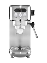 Daewoo Silver 20Bar Digital Compact Espresso Coffee Maker - Image 4 of 6