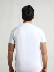 Off White - Tricou din bumbac 100% cu logo Weird Fish - Image 3 of 6
