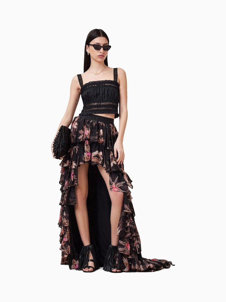 AllSaints Cavarly Maxi Skirt - Slika 1 iz 9