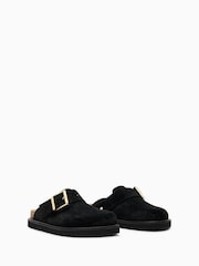 AllSaints Black Skye Slippers - Image 2 of 5