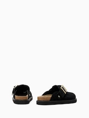 AllSaints Black Skye Slippers - Image 3 of 5