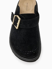 AllSaints Black Skye Slippers - Image 5 of 5