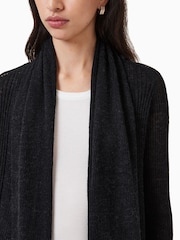 AllSaints Black Harper Cardigan - Image 3 of 11