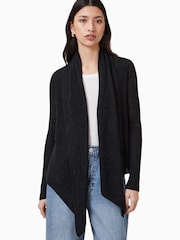 AllSaints Black Harper Cardigan - Image 4 of 11