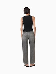 AllSaints Grey Daisy Barrel Jeans - Image 2 of 8