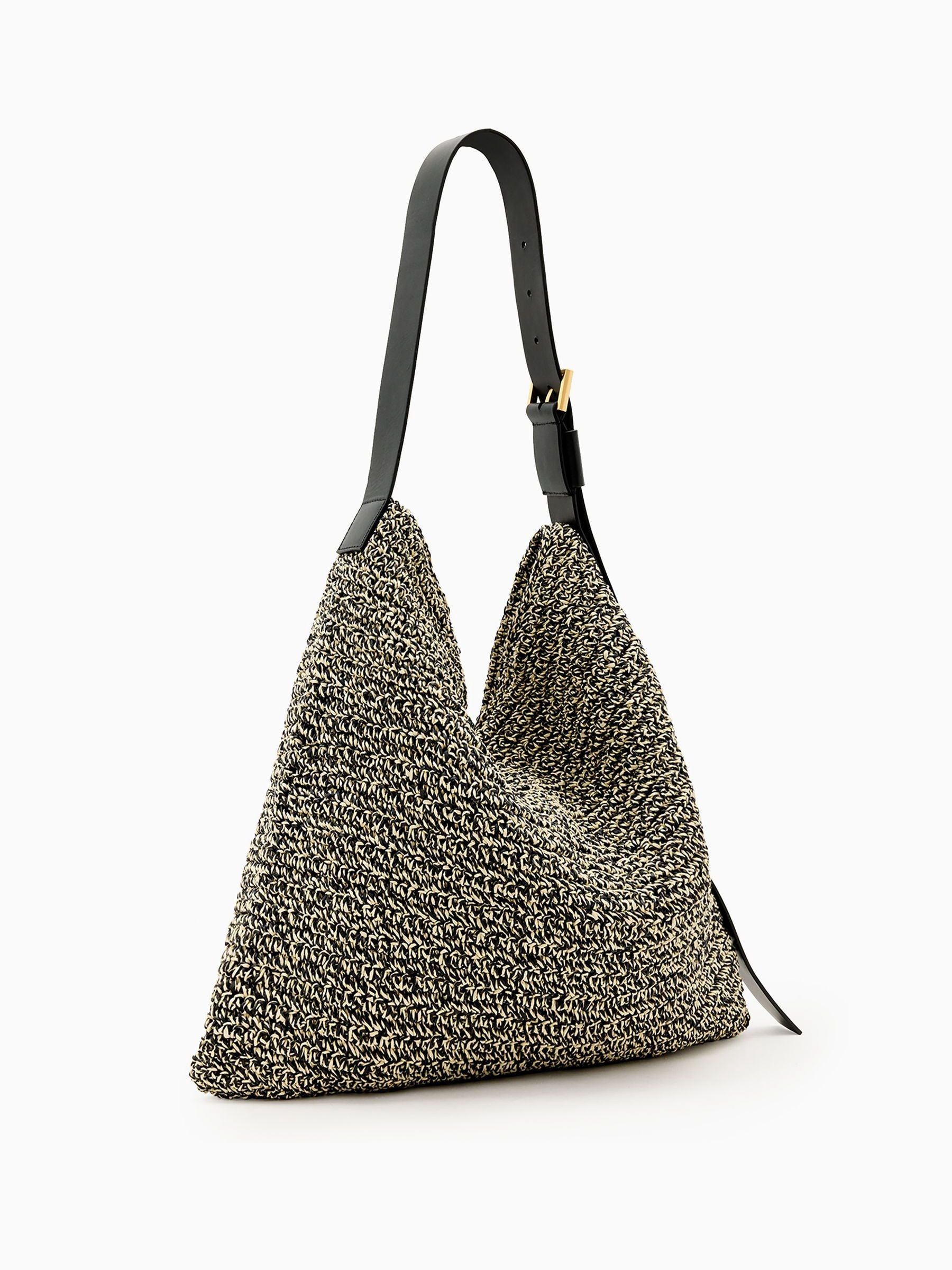 【Paragraph】23SS★ Paragraph Nine Zigzag T No.033 Skórzana torebka na ramię KENSINGTON Kurt Geiger | kolor