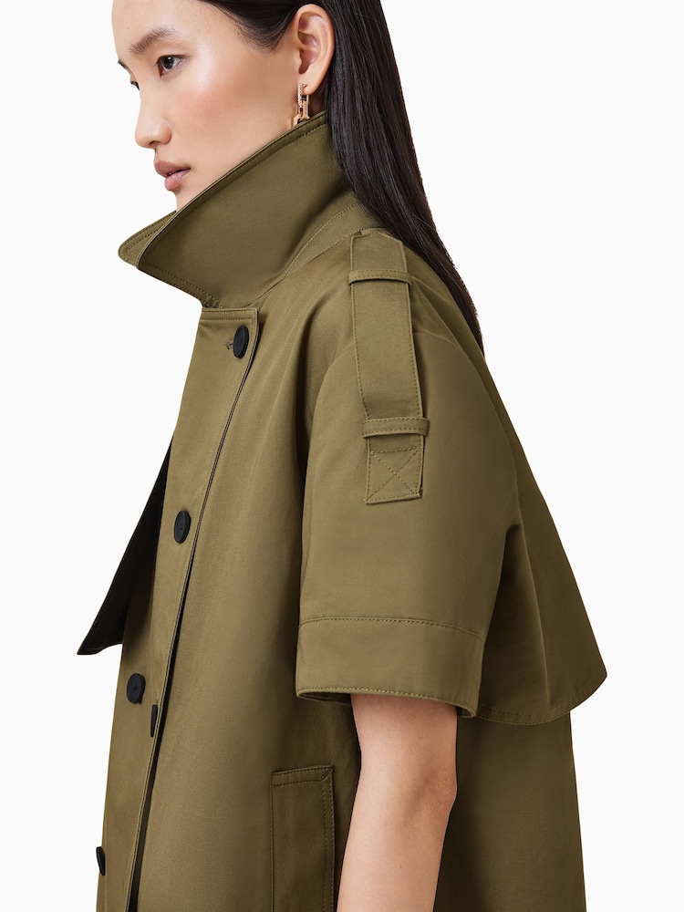 AllSaints Green Flow Jacket - Image 5 of 9