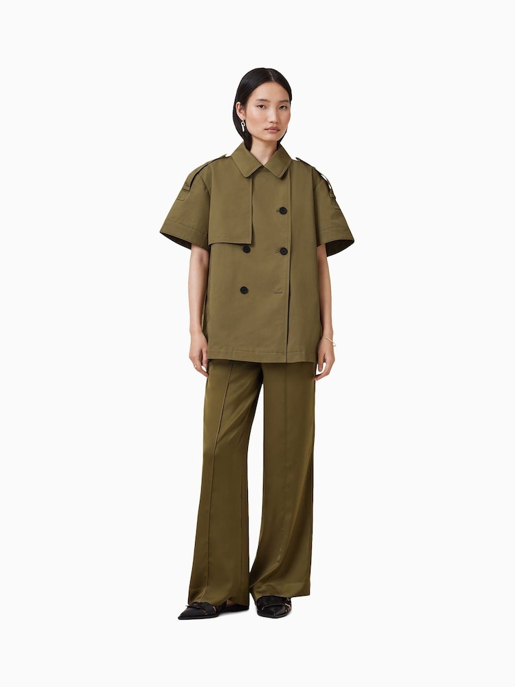 AllSaints Green Flow Jacket - Image 6 of 9