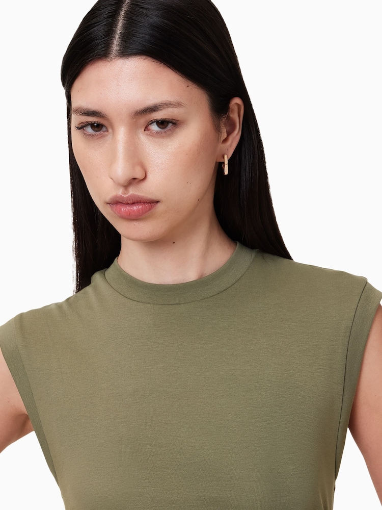 AllSaints Green Sonny Dress - Image 2 of 9 AllSaints Green Sonny Dress - Image 2 of 9