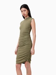 Зеленый - Платье Allsaints Sonny - Изображение 4 из 9